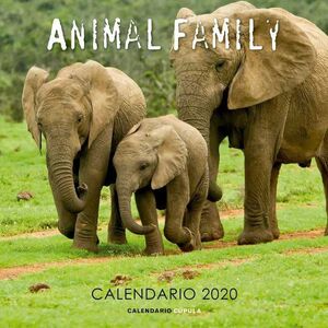 CALENDARIO 2020 ANIMAL FAMILY                                              