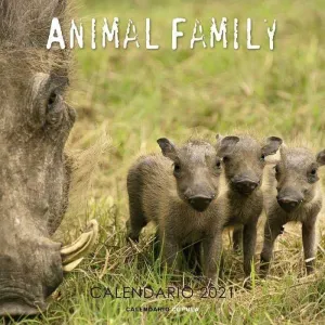 CALENDARIO 2021 ANIMAL FAMILY                                              