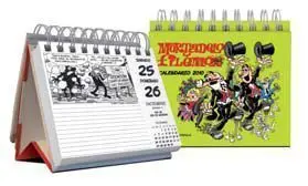 CALENDARIO SOBREMESA 2010 MORTADELO Y FILEMON                              