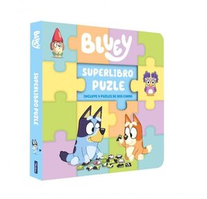 BLUEY. SUPERLIBRO PUZZLE