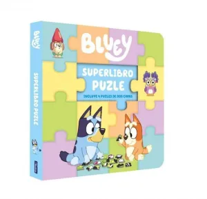 BLUEY. SUPERLIBRO PUZZLE