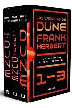 LAS CRÓNICAS DE DUNE: ESTUCHE DUNE, EL MESIAS DE DUNE E HIJOS DE DUNE