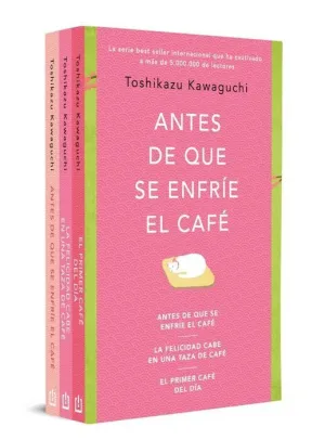 ANTES DE QUE SE ENFRÍE EL CAFÉ: ESTUCHE TRILOGÍA