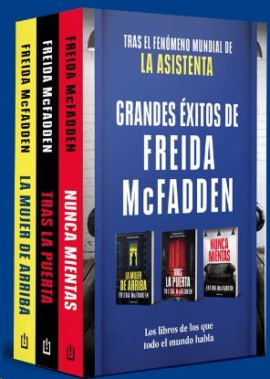 PACK FREIDA MCFADDEN (CONTIENE: LA MUJER DE ARRIBA  TRAS LA PUERTA  NUNCA MIEN