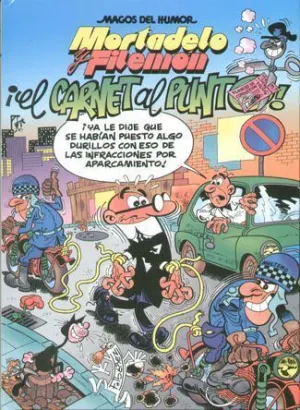MAGOS DEL HUMOR: MORTADELO #107. CARNET AL PUNTO