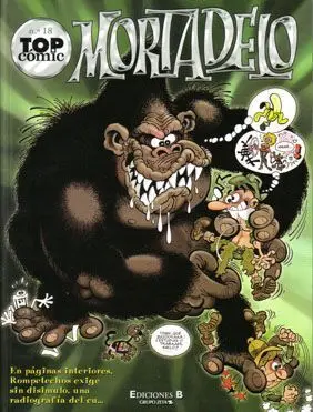 TOP COMIC MORTADELO #18