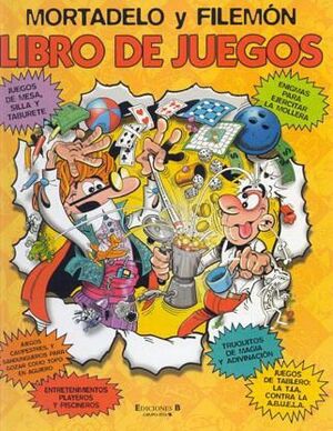 MORTADELO Y FILEMON LIBRO DE JUEGOS