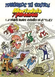 DIBUJALOS TU SOLITO. MORTADELO Y FILEMON