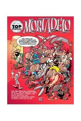 TOP COMIC MORTADELO 54: LA LITRONA...¡VAYA MONA!