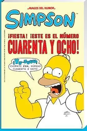 MAGOS DEL HUMOR: SIMPSON #48. TRABAJANDO