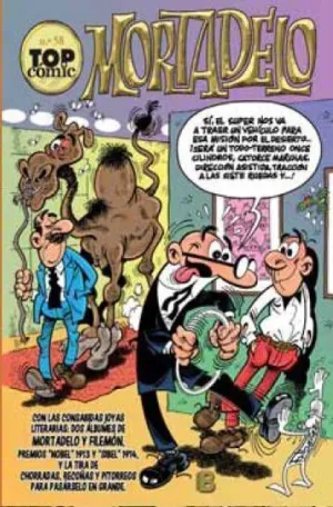 TOP COMIC MORTADELO 58. CONTRA JIMMY 
