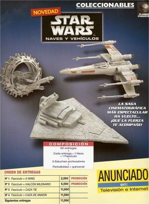 STAR WARS NAVES Y VEHICULOS #03. CAZA TIE                                  