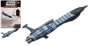 STAR WARS NAVES Y VEHICULOS #45. MANO INVISIBLE CRUCERO DE LA FED. DE COMER