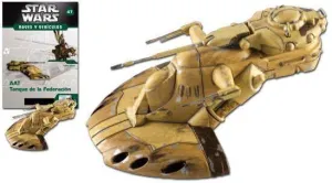 STAR WARS NAVES Y VEHICULOS #47. AAT TANQUE DE LA FEDERACION               