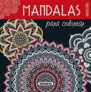 MANDALAS PARA COLOREAR ANTIESTRES ROJO