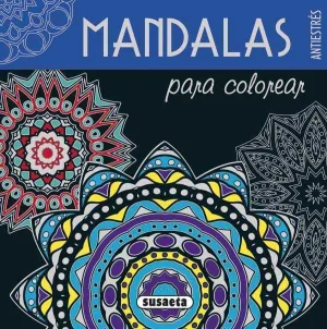 MANDALAS PARA COLOREAR ANTIESTRES AZUL