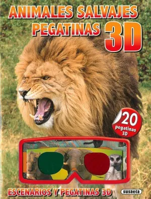 ANIMALES SALVAJES PEGATINAS 3D ANIMALES SALVAJES PEGATINAS 3D