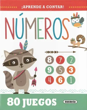 NUMEROS. APRENDE A CONTAR: 80 JUEGOS