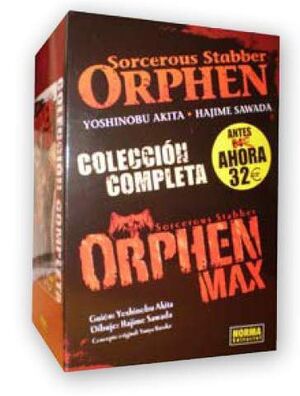 SORCEROUS STABBER ORPHEN + ORPHEN MAX PACK SERIE COMPLETA