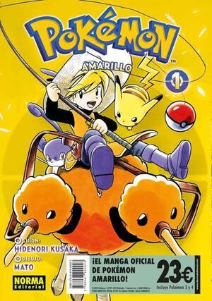 POKEMON AMARILLO. PACK DE INICIACION