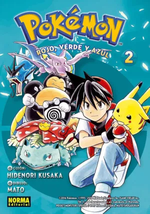 POKÉMON #02. ROJO, VERDE Y AZUL 02 (NUEVA EDICION)