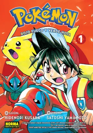POKÉMON #13: ROJO FUEGO Y VERDE HOJA 1 (NUEVA EDICION)