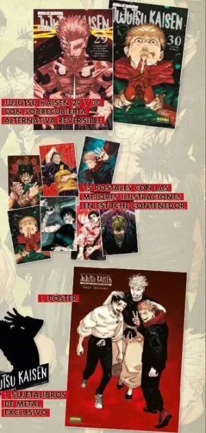 JUJUTSU KAISEN PACK EDICIÓN ESPECIAL 29 & 30