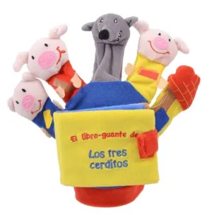 EL LIBRO-GUANTE DE LOS TRES CERDITOS