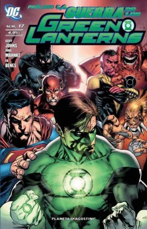 GREEN LANTERN #17:PROLOGO A LA GUERRA DE LOS GREEN LANTERN