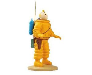 FIGURAS DE TINTIN: LA COLECCION OFICIAL #07 TINTIN ASTRONAUTA