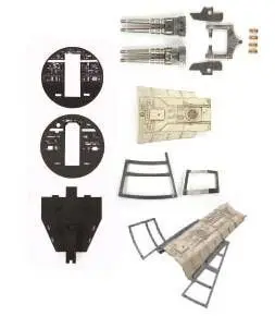 STAR WARS COLECCIONABLE HALCON MILENARIO #01