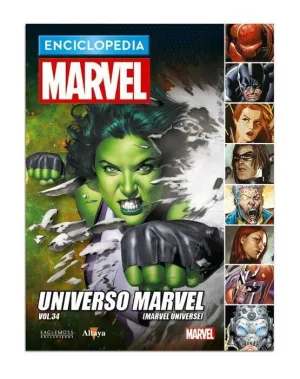 ENCICLOPEDIA MARVEL COLECCIONABLE #109 UNIVERSO MARVEL VOL 34
