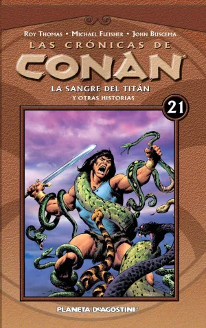 LAS CRONICAS DE CONAN VOL.21. LA SANGRE DEL TITAN