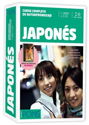 CURSO PONS JAPONES (1 LIBRO + 2 CD)