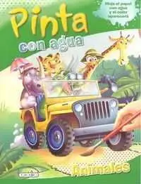 PINTA CON AGUA. ANIMALES
