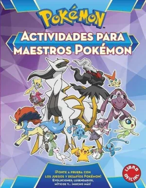 POKÉMON. ACTIVIDADES PARA MAESTROS POKEMON