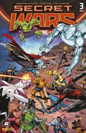 SECRET WARS #03 (PORTADA ALTERNATIVA)