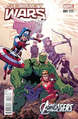 SECRET WARS #04 (PORTADA ALTERNATIVA)