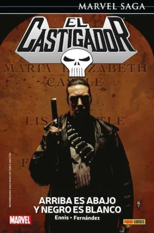 MARVEL SAGA #030. EL CASTIGADOR 05. ARRABA ES ABAJO Y NEGRO ES BLANCO