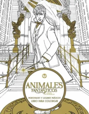 ANIMALES FANTASTICOS Y DONDE ENCONTRARLOS (PARA COLOREAR)