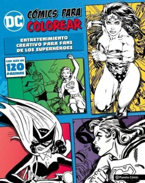 DC COMICS PARA COLOREAR WONDERWOMAN