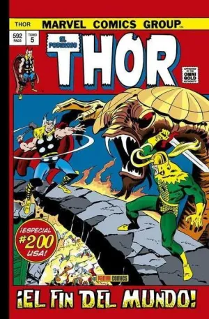EL PODEROSO THOR #05. EL FIN DEL MUNDO (MARVEL GOLD)