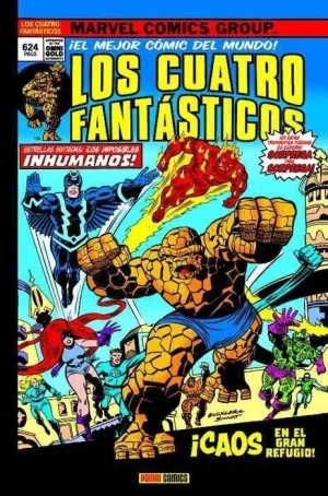 LOS 4 FANTASTICOS #08. CAOS EN EL GRAN REFUGIO (MARVEL GOLD)