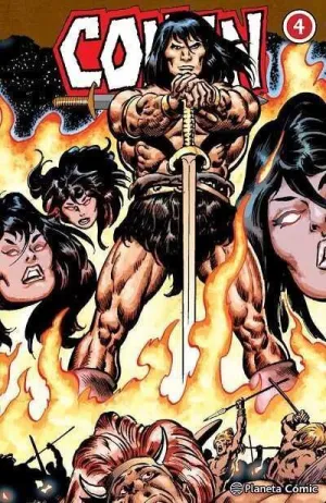 CONAN EL BARBARO. INTEGRAL #004