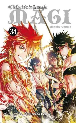 MAGI EL LABERINTO DE LA MAGIA #34