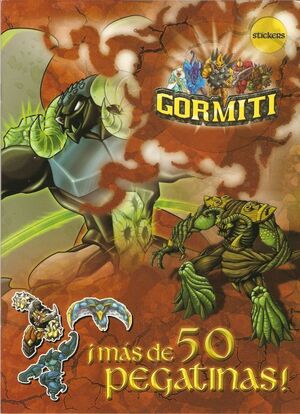 GORMITI. LIBRO DE PEGATINAS