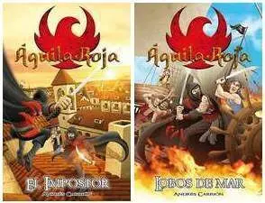 AGUILA ROJA: PACK EL IMPOSTOR Y LOBOS DE MAR