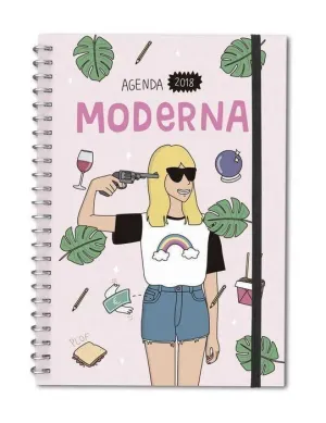 AGENDA 2018 BOLSILLO MODERNA DE PUEBLO TANTANFAN