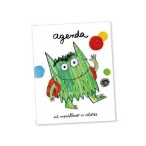 AGENDA ESCOLAR MONSTRUO DE LOS COLORES VA AL COLE