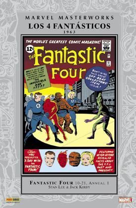 MARVEL MASTERWORKS: LOS 4 FANTASTICOS #02 (1963)